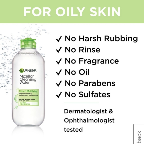 🔮3/$15 Garnier SkinActive Micellar Cleansing Water for Oily Skin - Picture 6 of 7